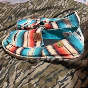 Colorful Striped Hooey Shoes